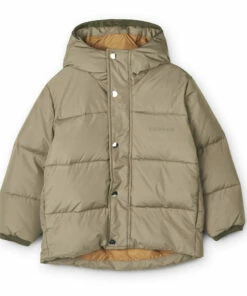 Discount ⌛ Palle Recycled Polyester Jacket Khaki Liewood Fashion Children 👏