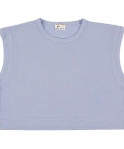Best Sale 👏 Palmer Dorset Cropped Tank Top Light Blue Morley Fashion Teen, Children ❤️
