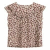 Flash Sale 🤩 Palms Leopard Print Blouse Brown Bellerose Fashion Teen, Children 👍