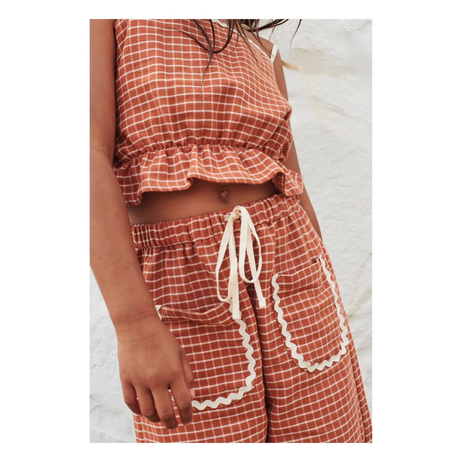 Brand new 💯 Paloma Organic Cotton Top Rust Liilu Fashion Children 🛒 2 Brand new 💯 Paloma Organic Cotton Top Rust Liilu Fashion Children 🛒 - Image 2