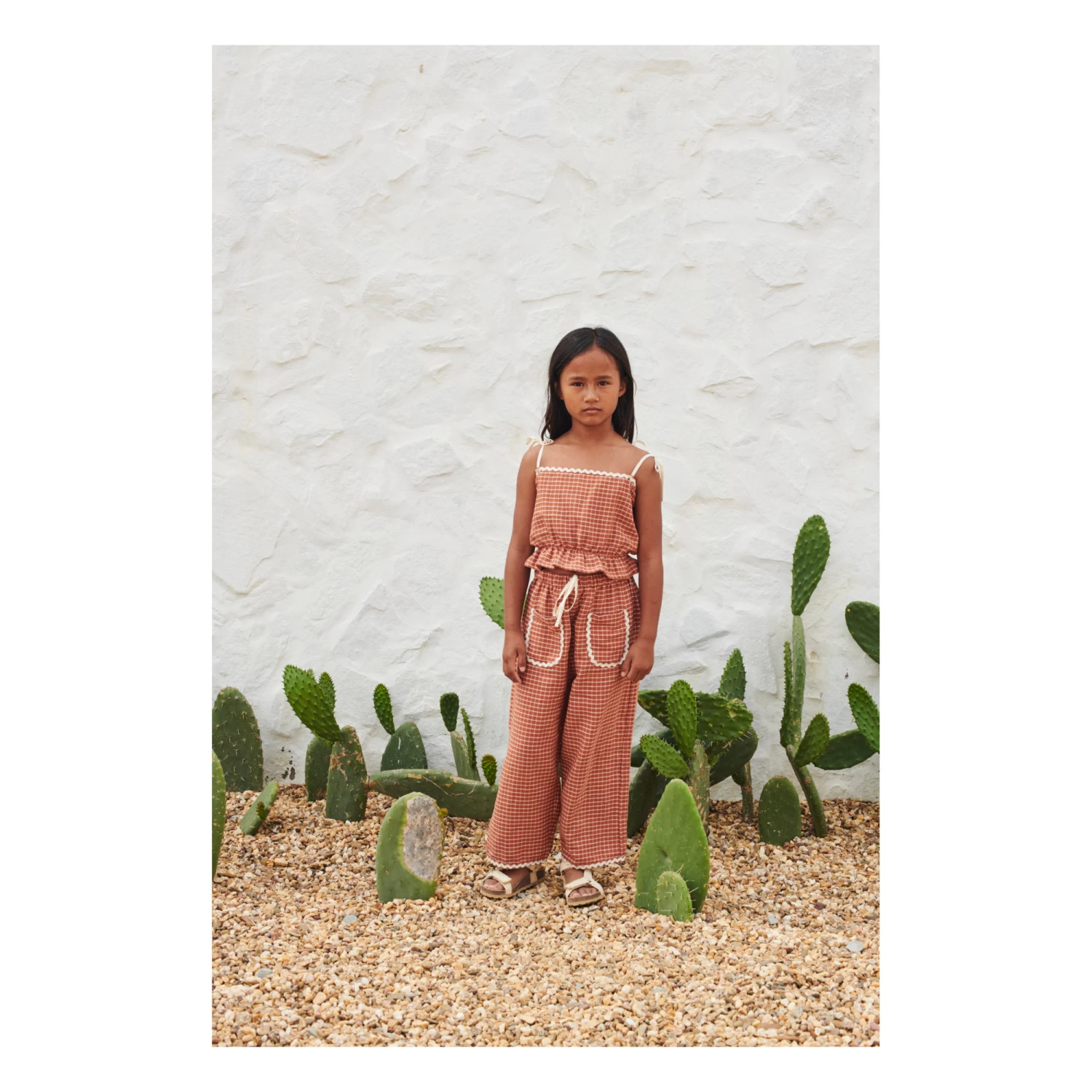 Brand new 💯 Paloma Organic Cotton Top Rust Liilu Fashion Children 🛒 3 Brand new 💯 Paloma Organic Cotton Top Rust Liilu Fashion Children 🛒 - Image 3