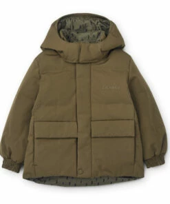 Cheap 😀 Paloma Recycled Polyester Reversible Parka Khaki Liewood Fashion Children 🎁
