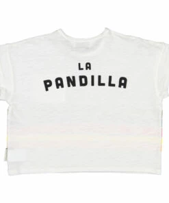 Hot Sale 🎉 Pandilla Organic Cotton T-shirt White Piupiuchick Fashion Teen, Children 🧨 -Outlet Kids' Fashion Store pandilla organic cotton t shirt white piupiuchick fashion teen children 2