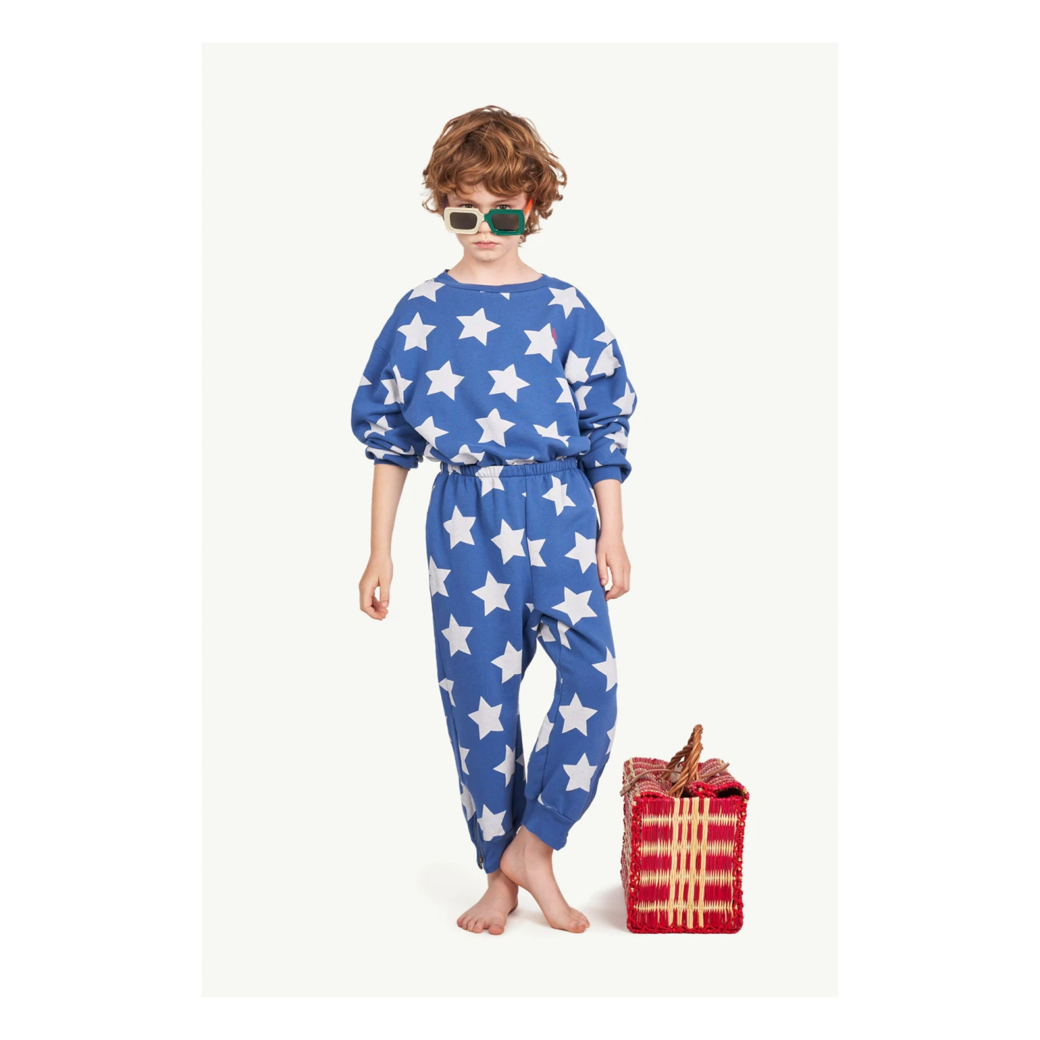 Best Sale ๐ Panther Star Joggers Blue The Animals Observatory Fashion Teen, Children ๐ 2 Best Sale ๐ Panther Star Joggers Blue The Animals Observatory Fashion Teen, Children ๐ - Image 2