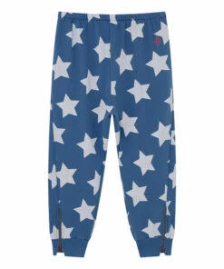 Best Sale 👍 Panther Star Joggers Blue The Animals Observatory Fashion Teen, Children 🎁