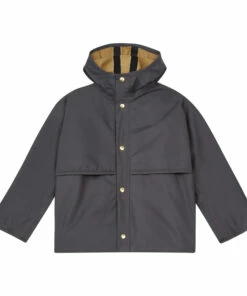 Budget 🌟 Parachute Recycled Rain Coat Charcoal grey Faire Child Fashion Baby, Children 🔥