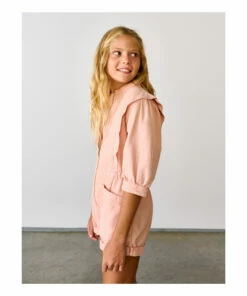 Brand new 🤩 Pardon Playsuit Pale pink Bellerose Fashion Teen, Children 🔥 -Outlet Kids' Fashion Store pardon playsuit pale pink bellerose fashion teen children 5