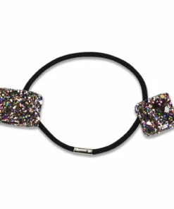 Budget ⭐ Paris Cube Hair Elastic Black Milk x Soda Fashion Children 😀