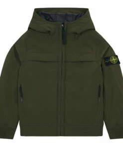 Promo ❤️ Parka Khaki Stone Island Fashion Teen, Children ⭐