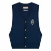 Discount 🌟 Parrot Boat Vest Navy blue The Animals Observatory Fashion Children 🎉