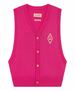 Deals 🎁 Parrot Palm Tree Vest Fuchsia The Animals Observatory Fashion Children 🤩