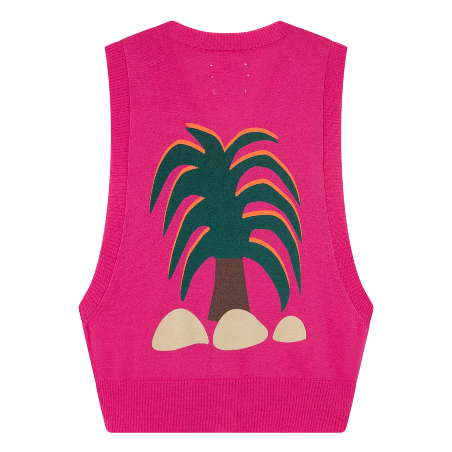 Deals 🎁 Parrot Palm Tree Vest Fuchsia The Animals Observatory Fashion Children 🤩 4 Deals 🎁 Parrot Palm Tree Vest Fuchsia The Animals Observatory Fashion Children 🤩 - Image 4