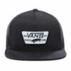 Best Pirce ✨ Patch Snapback Cap Black Vans Fashion Teen, Children 💯