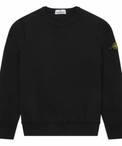 Best deal ❤️ Patchwork Jumper Black Stone Island Fashion Teen, Children ❤️