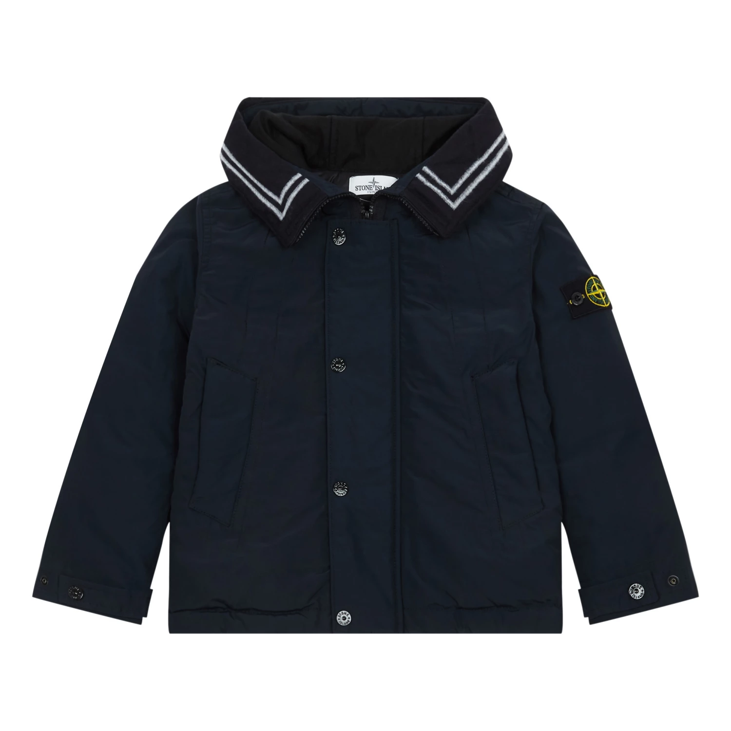 Outlet ๐งจ Patchwork Parka Navy blue Stone Island Fashion Teen, Children ๐ 1 Outlet ๐งจ Patchwork Parka Navy blue Stone Island Fashion Teen, Children ๐