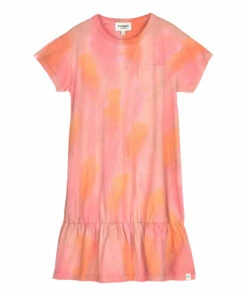 New ⭐ Patti Tie-Dye 👗 Dress Pink Finger in the nose Fashion Teen, Children 🛒