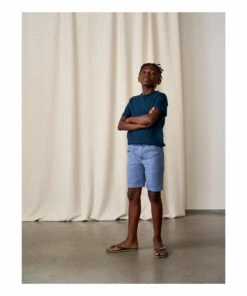 Outlet ✔️ Pawl Chino Shorts Grey blue Bellerose Fashion Teen, Children 👍 -Outlet Kids' Fashion Store pawl chino shorts grey blue bellerose fashion teen children 2