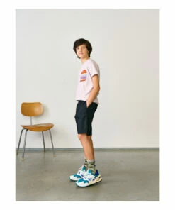 Cheapest ⭐ Pawl Chino Shorts Navy blue Bellerose Fashion Teen, Children 🔔 -Outlet Kids' Fashion Store pawl chino shorts navy blue bellerose fashion teen children 2