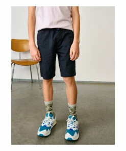 Cheapest ⭐ Pawl Chino Shorts Navy blue Bellerose Fashion Teen, Children 🔔 -Outlet Kids' Fashion Store pawl chino shorts navy blue bellerose fashion teen children 3