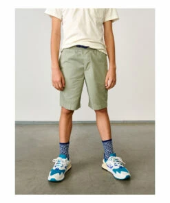 Flash Sale 🔔 Pawl Chino Shorts Sage Bellerose Fashion Teen, Children 🔔 -Outlet Kids' Fashion Store pawl chino shorts sage bellerose fashion teen children 2