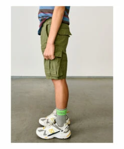 Best Pirce 🤩 Paz Cargo Shorts Khaki Bellerose Fashion Teen, Children 😀 -Outlet Kids' Fashion Store paz cargo shorts khaki bellerose fashion teen children 5