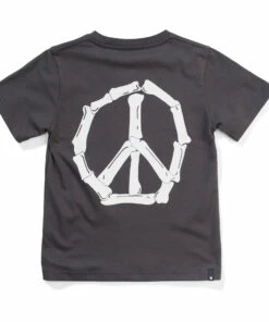 Best Sale 🧨 Peaceout T-Shirt Black Munsterkids Fashion Teen, Children 👏 -Outlet Kids' Fashion Store peaceout t shirt black munsterkids fashion teen children 4