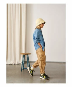 Promo ✨ Peio Shirt Light Blue Bellerose Fashion Teen, Children 🛒 -Outlet Kids' Fashion Store peio shirt light blue bellerose fashion teen children 4