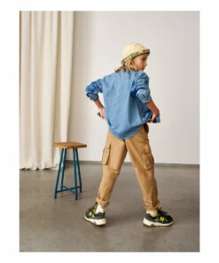 Promo ✨ Peio Shirt Light Blue Bellerose Fashion Teen, Children 🛒 -Outlet Kids' Fashion Store peio shirt light blue bellerose fashion teen children 5