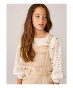 Promo 🛒 Pepito Overalls Off white Bellerose Fashion Teen, Children ✨ -Outlet Kids' Fashion Store pepito overalls off white bellerose fashion teen children 3