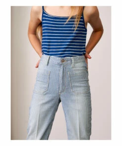 Top 10 🌟 Pepy Striped 👖 Jeans Light Blue Bellerose Fashion Teen, Children 💯 -Outlet Kids' Fashion Store pepy striped jeans light blue bellerose fashion teen children 2