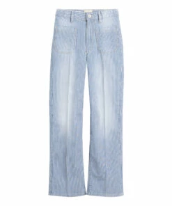 Top 10 🌟 Pepy Striped 👖 Jeans Light Blue Bellerose Fashion Teen, Children 💯