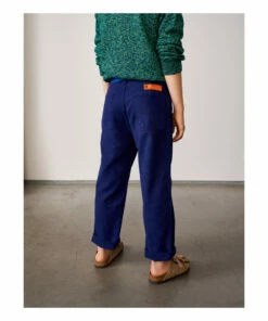 Best Pirce 😍 Perrig Straight-Leg Trousers Indigo blue Bellerose Fashion Teen, Children 🧨 -Outlet Kids' Fashion Store perrig straight leg trousers indigo blue bellerose fashion teen children 5