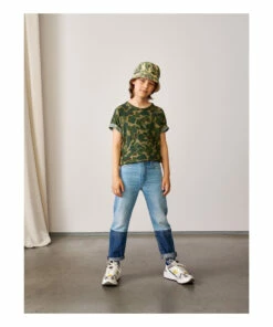 Best Pirce ✔️ Peyo Two-Tone 👖 Jeans Light Denim Bellerose Fashion Teen, Children 🔔 -Outlet Kids' Fashion Store peyo two tone jeans light denim bellerose fashion teen children 2