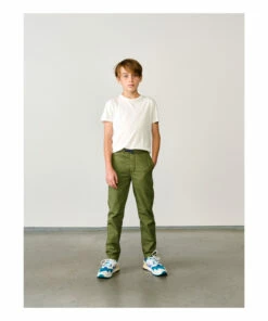 Outlet ✔️ Pharel Straight Legged Chino Trousers Khaki Bellerose Fashion Teen, Children ❤️