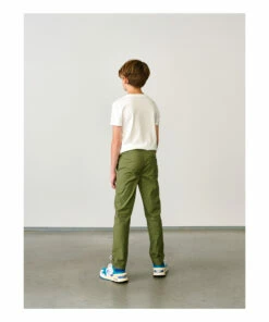 Outlet ✔️ Pharel Straight Legged Chino Trousers Khaki Bellerose Fashion Teen, Children ❤️ -Outlet Kids' Fashion Store pharel straight legged chino trousers khaki bellerose fashion teen children 4