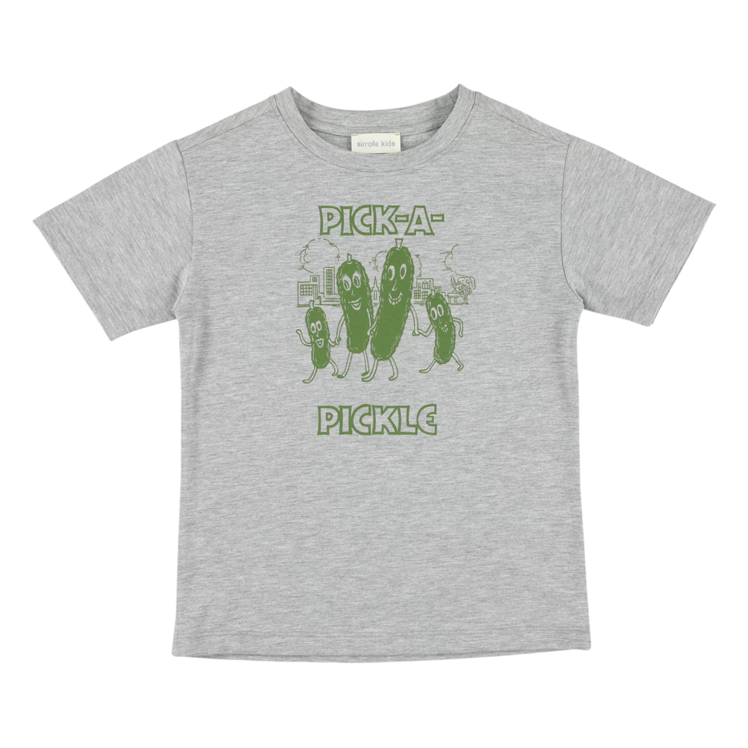 Best reviews of ๐ Pickle T-shirt Grey Simple Kids Fashion Teen, Children ๐คฉ 1 Best reviews of ๐ Pickle T-shirt Grey Simple Kids Fashion Teen, Children ๐คฉ