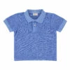 New 🧨 Pilgrim Barista Terry Cloth Polo Shirt Blue Morley Fashion Teen, Children 🌟