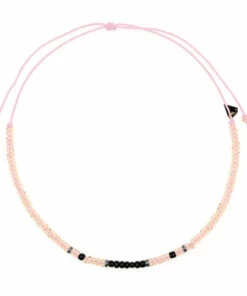 Best reviews of 🌟 Pink Puka Necklace Pink Mon Precieux Gem Fashion Teen, Children ✔️