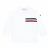 Discount 🛒 Piquet Polo Shirt White Moncler Fashion Baby, Children 🎉