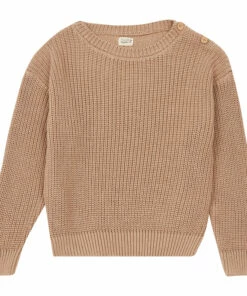 Outlet 🎁 Pissenlit Organic Cotton Jumper Beige Poudre Organic Fashion Teen, Baby, Children ✨