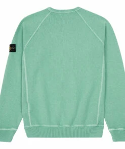 Promo ✔️ Plain Sweatshirt Green Stone Island Fashion Teen, Children 🧨 -Outlet Kids' Fashion Store plain sweatshirt green stone island fashion teen children 2