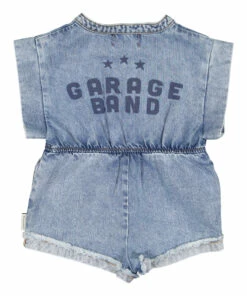 Promo ✔️ Playsuit Denim blue Piupiuchick Fashion Teen, Children ⌛ -Outlet Kids' Fashion Store playsuit denim blue piupiuchick fashion teen children 2