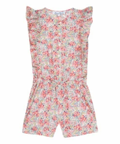 Best Pirce ✨ Playsuit - Liberty Capsule - Pink Tartine et Chocolat Fashion Children 🔔