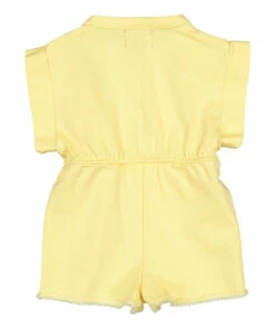 Cheapest 👍 Pocket Playsuit Yellow Piupiuchick Fashion Children 🌟 -Outlet Kids' Fashion Store pocket playsuit yellow piupiuchick fashion children 5