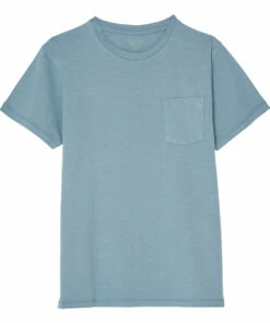 Promo 😀 Pocket T-Shirt Grey blue Hartford Fashion Teen, Children ⌛