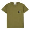 Outlet ✨ Pocket T-Shirt Green Stone Island Fashion Teen, Children ⭐