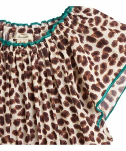 New 👏 Pokebol Leopard Print 👗 Dress Brown Bellerose Fashion Teen, Children 🔔 -Outlet Kids' Fashion Store pokebol leopard print dress brown bellerose fashion teen children 5