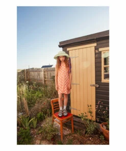 Buy 🛒 Polka 👗 Dress Pale pink Fish&Kids Fashion Children 🎁 -Outlet Kids' Fashion Store polka dress pale pink fish kids fashion children 2