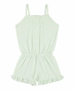 Buy 🔔 Pomme Barry Striped Playsuit Pale green Morley Fashion Teen, Children 🎁