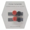 Wholesale ⭐ Pompom Hairslides - Set of 2 Grey Five / Eleven Fashion Children 💯